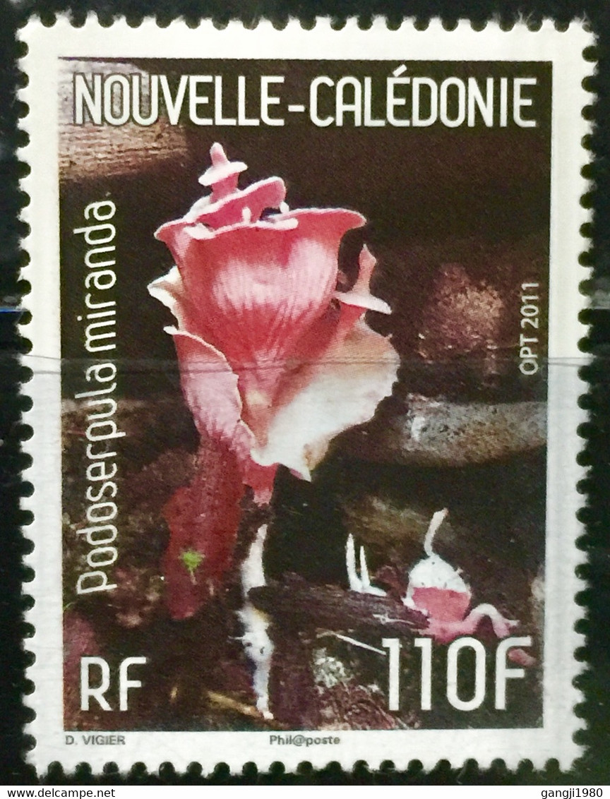 NEW CALEDONIA 2011 MNH STAMP ON PODOSERPULA MIRANDA - Sonstige & Ohne Zuordnung