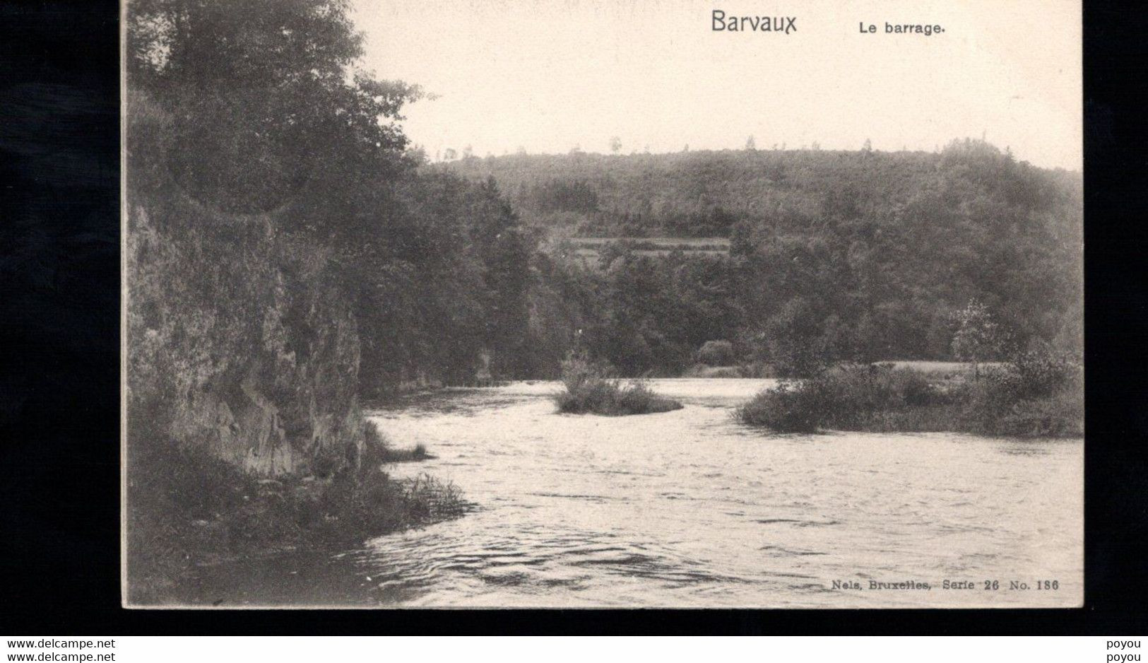 977-BARVAUX-le Barrage-NELS Serie 26 No 136 - Durbuy