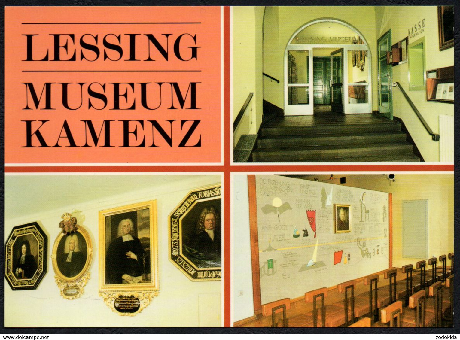 F1708 - TOP Kamenz Lessing Museum - Bild Und Heimat Reichenbach - Kamenz