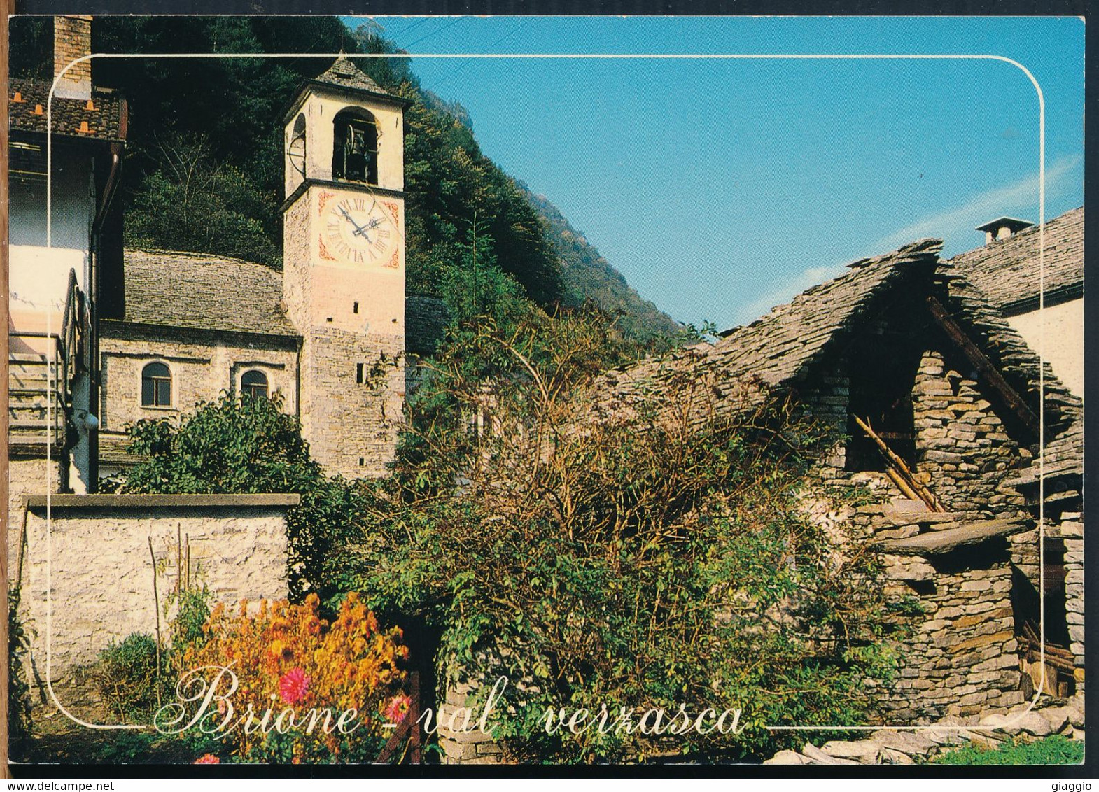 °°° 27676 - SWITZERLAND - TI - BRIONE - VAL VERZASCA °°° - Brione Sopra Minusio