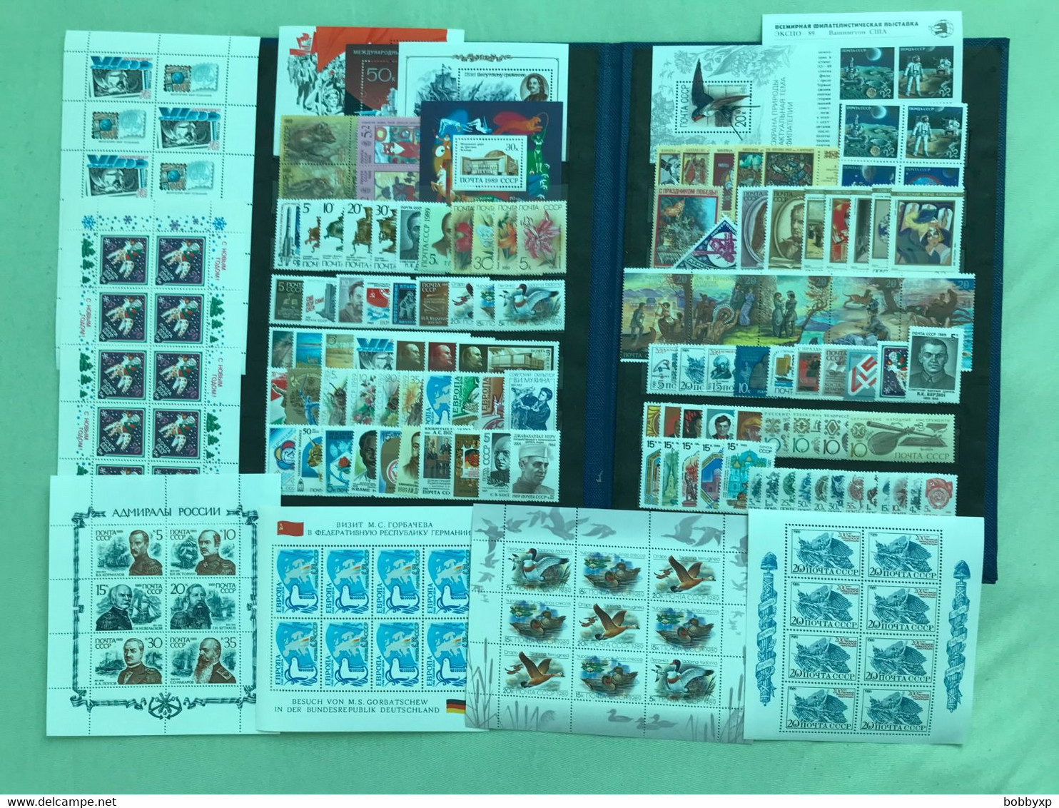 Russia. USSR 1989. Full Yearsets 114 Stamps & 6 Souvenir $ 6 Mini Sheets. MNH** - Años Completos