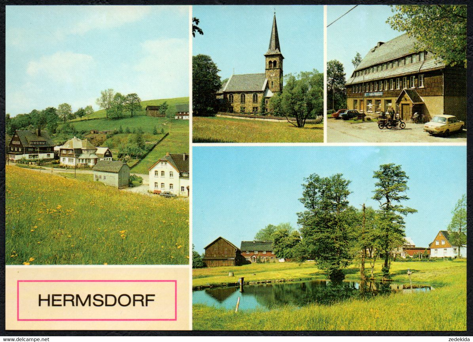 F1730 - TOP Hermsdorf Einkaufszentrum - Bild Und Heimat Reichenbach - Dippoldiswalde