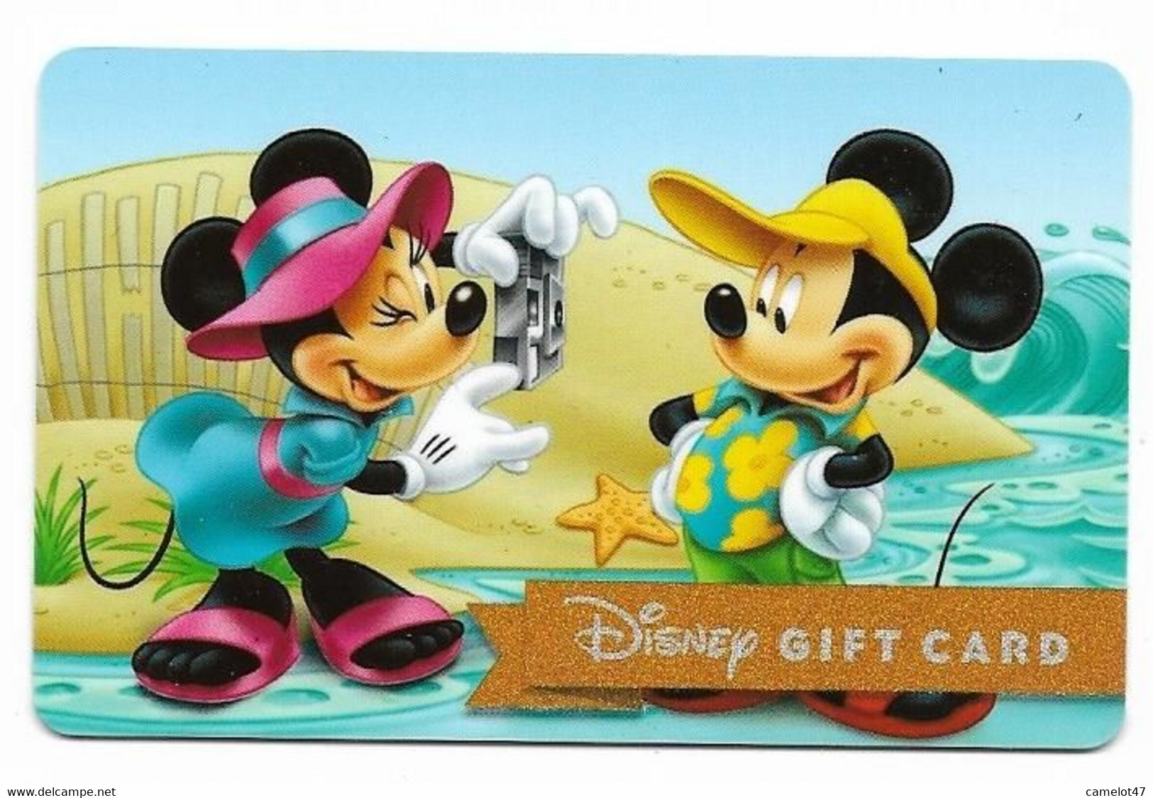 Disney U.S.A., Gift Card For Collection, No Value,  # Dgc-327 - Gift Cards