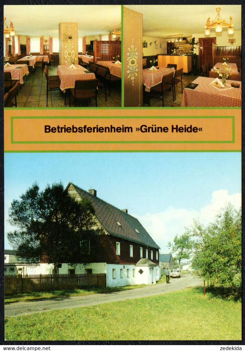 F1755 - TOP Fürstenau Ferienheim Und Gaststätte Grüne Heide VEB Bergmann Borsig - Bild Und Heimat Reichenbach - Dippoldiswalde