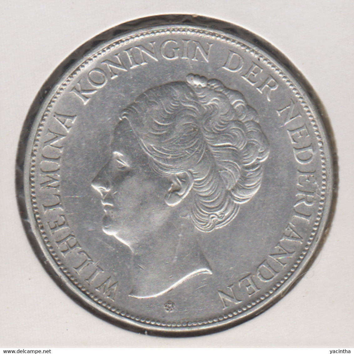 @Y@    Nederland  2 1/2  Gulden 1943  Wilhelmina   (5203) - 2 1/2 Gulden
