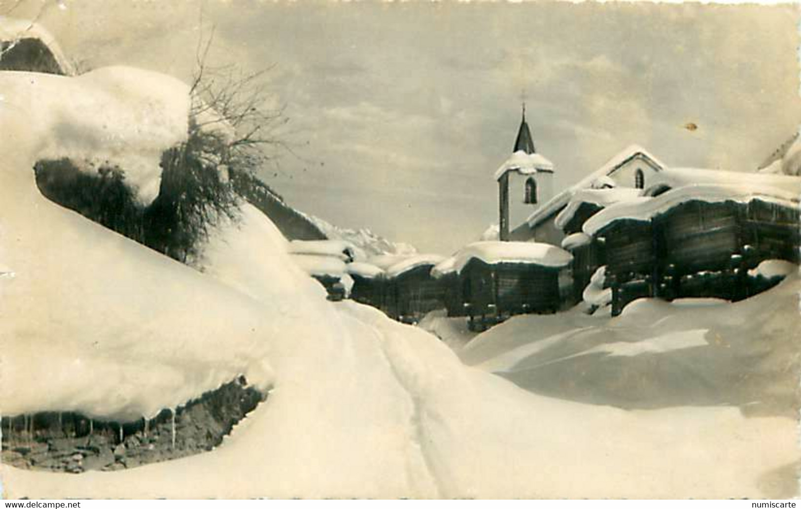 Cpsm LÖTSCHENTHAL - Chapelle De Blatten - Blatten