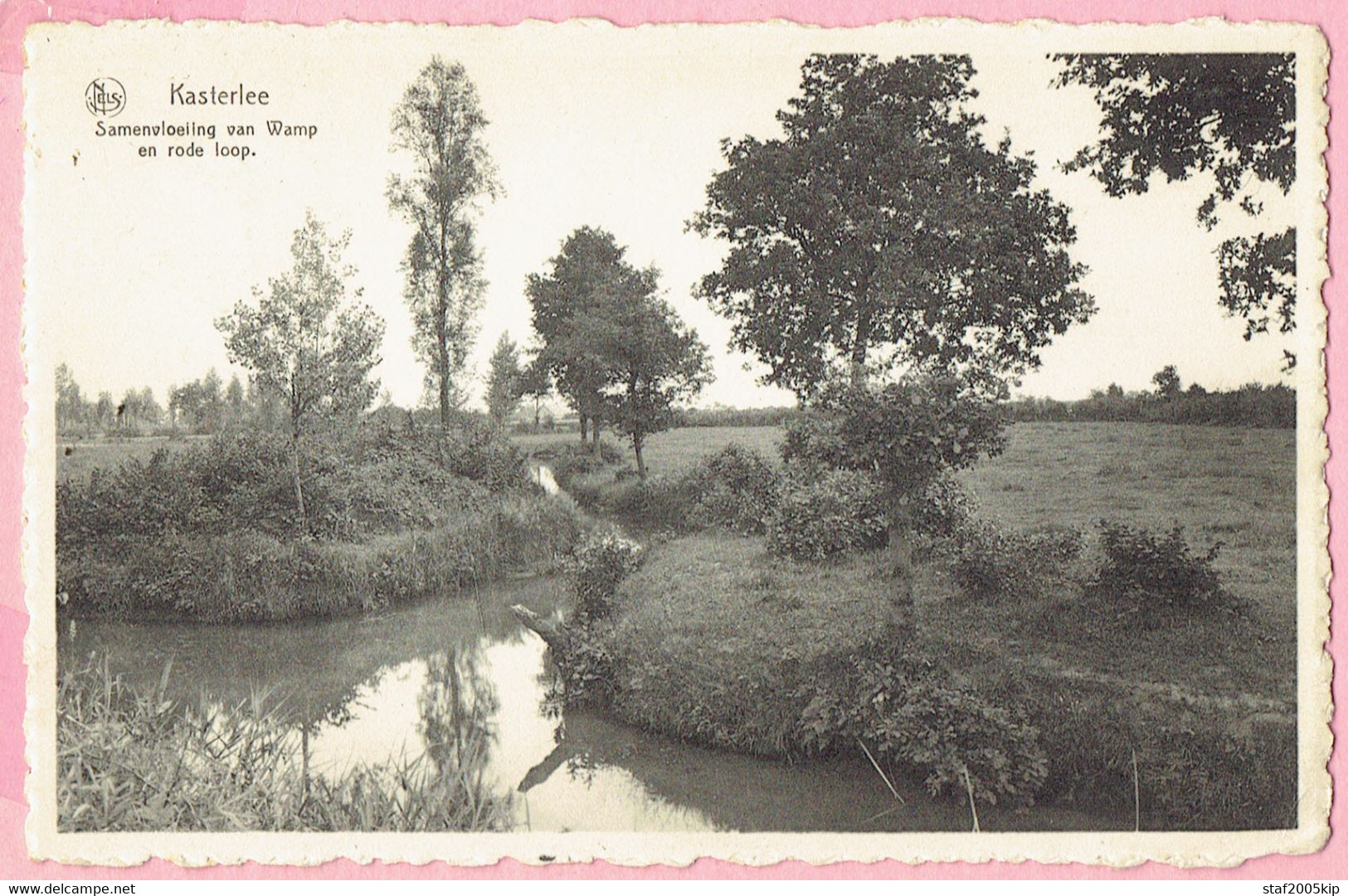 Kasterlee - Samenvloeiing Van Wamp En Rode Loop - 1960 - Kasterlee