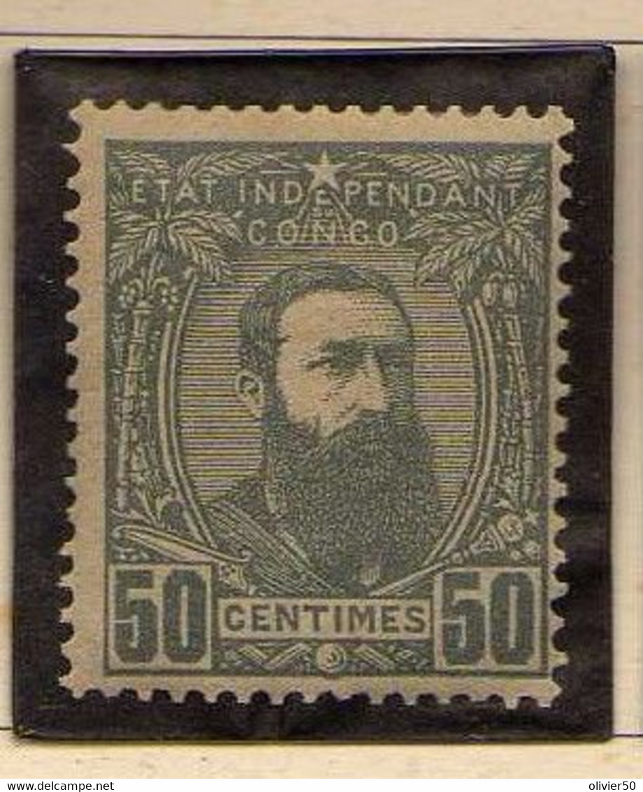 Congo Belge (1887-94) -  50 C. ..  Leopold II  -    Neufs* - MH - Ungebraucht