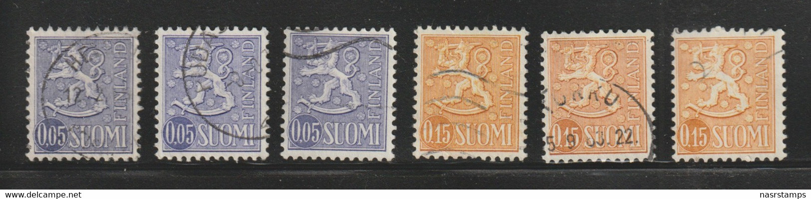 FINLAND - 19163-67 - Nice Lot - ( Arms Of Finland ) - As Scan - Used Stamps