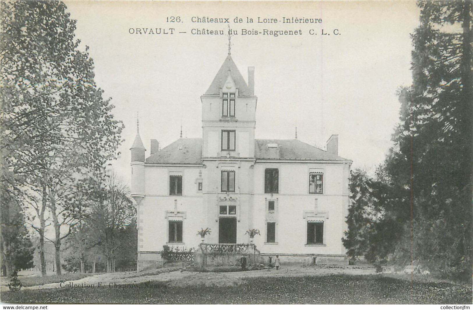 CPA FRANCE 44 "Orvault, Château Du Bois Raguenet" - Orvault