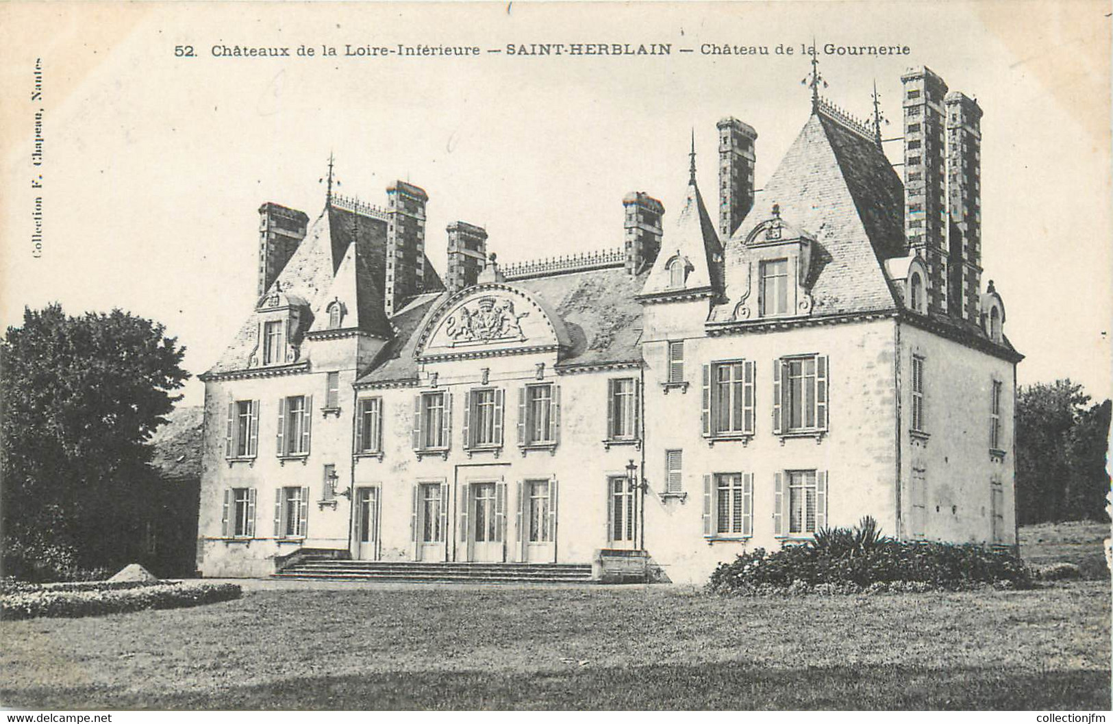 CPA FRANCE 44 "Saint Herblain, Château De La Gournerie " - Saint Herblain