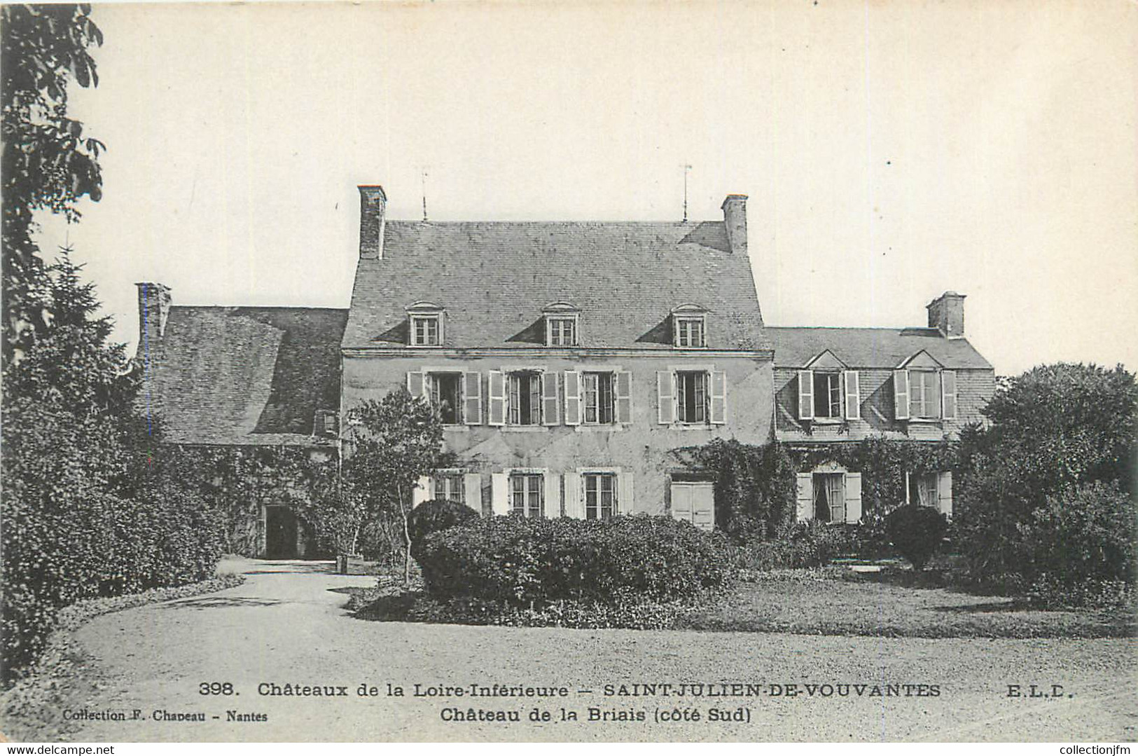 CPA FRANCE 44 "Saint Julien De Vouvantes, Château De La Briais" - Saint Julien De Vouvantes