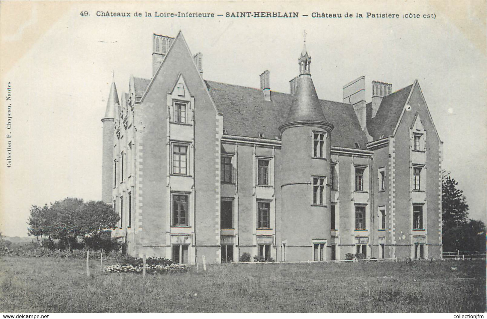 CPA FRANCE 44 "Saint Herblain, Château De La Patisière" - Saint Herblain