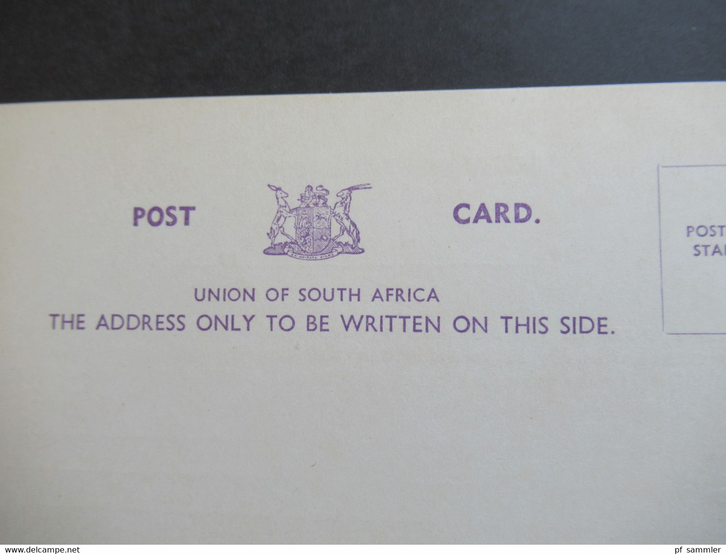 RSA / Süd - Afrika Bis 1961 Post Card Union RSA Bestellkarte Der Library Of Parliament Cape Town Bücherzettel - Andere & Zonder Classificatie