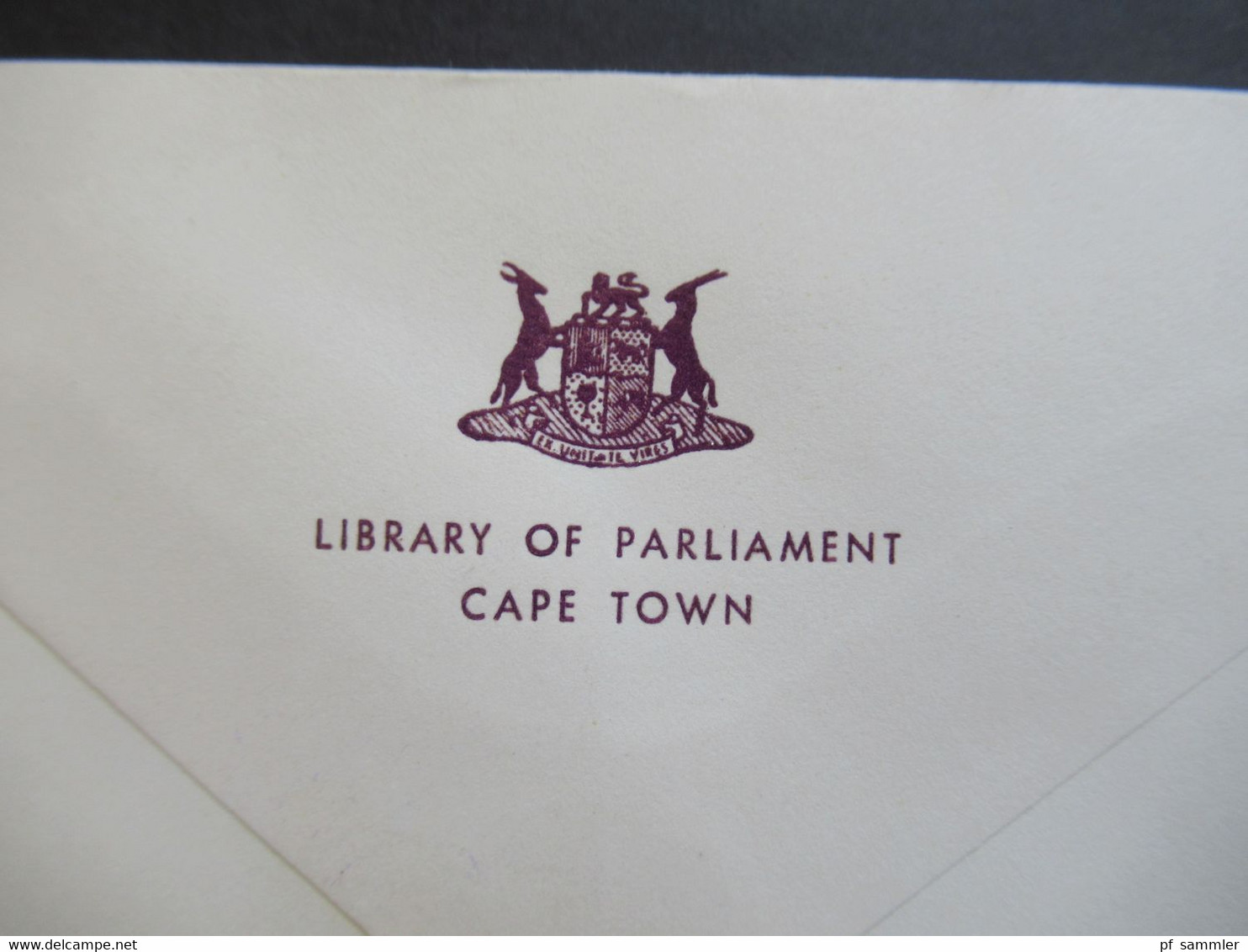 RSA / Süd - Afrika 1976 3 Blankoumschläge Stempel RSA Library Of Parliament / Palementsbiblioteek Cape Town