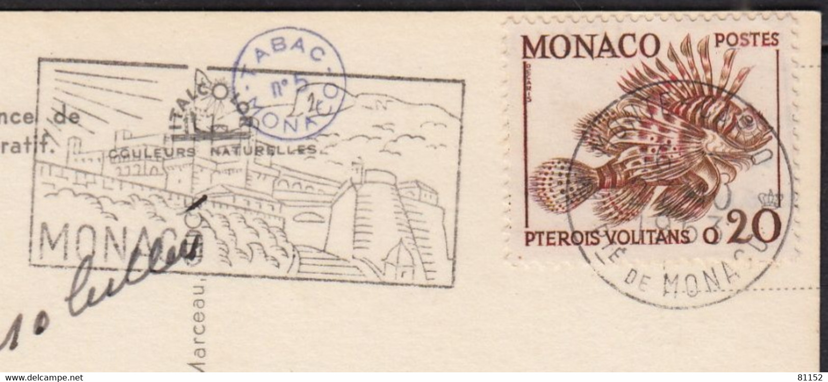 MONACO Lot De 3 CPSM Postées En 1961-1963-1964   Y.et.T. Num 540-542-543 Pour 78 VILLENNES Sur SEINE - Verzamelingen