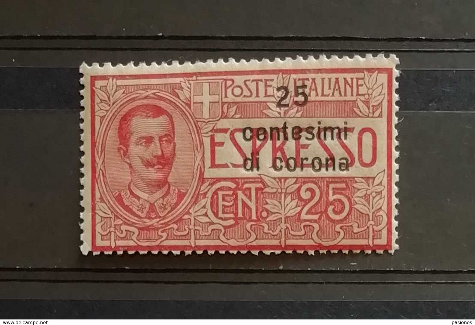 Dalmazia 1922 Espresso 1 Soprastampa Cent. 25 ** - Dalmatië