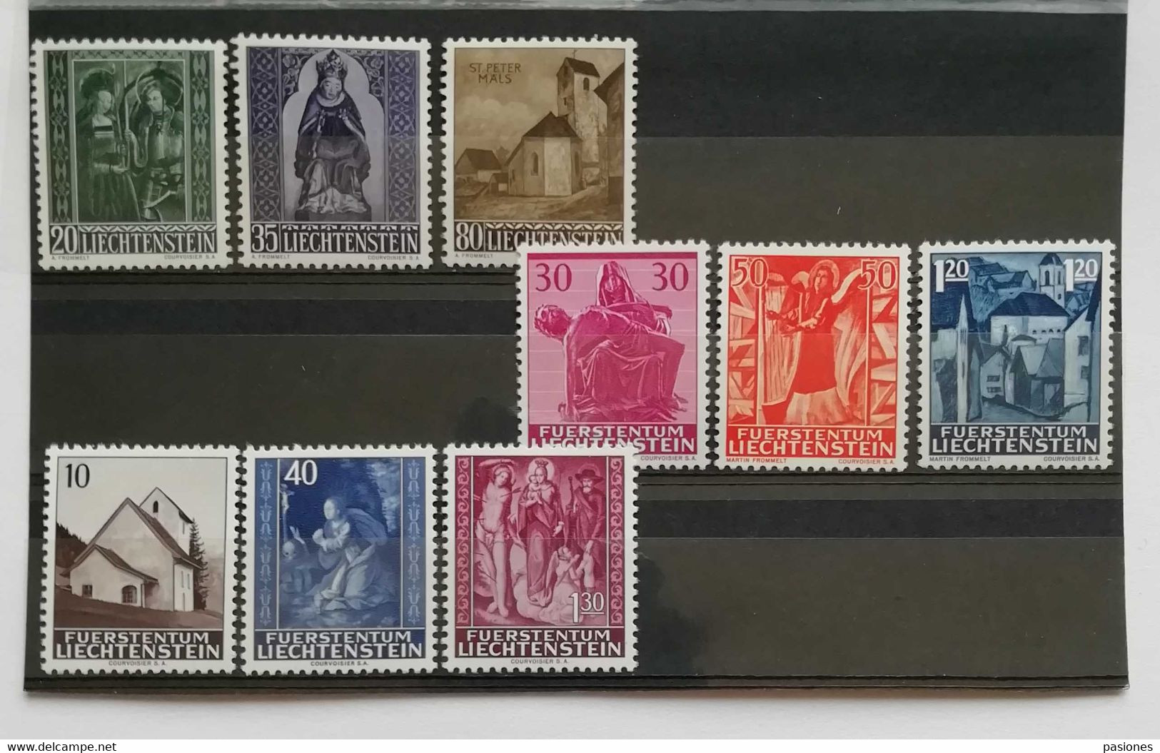 Liechtenstein Lotto Di 3 Serie Natalizie (1958/62/64) ** - Collections