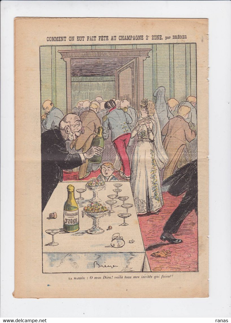 Divers Le Pélerin N° 1799 De 1911 Aube Champagne événements Viticoles Satirique Caricature - Autres & Non Classés