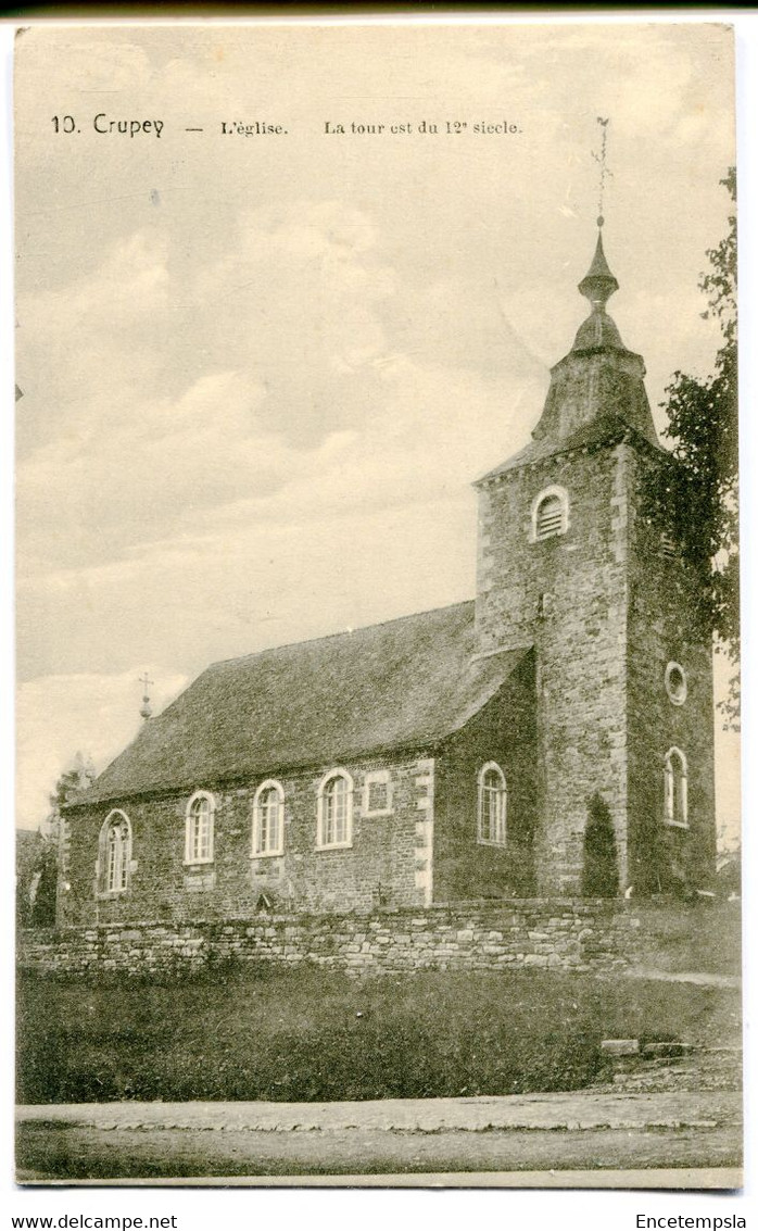 CPA - Carte Postale - Belgique - Crupey - L'Eglise - 1921  (DO16937) - Assesse