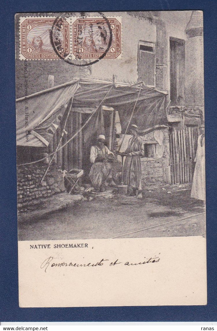 CPA Egypte > Port-Saïd Métier Circulé - Port-Saïd