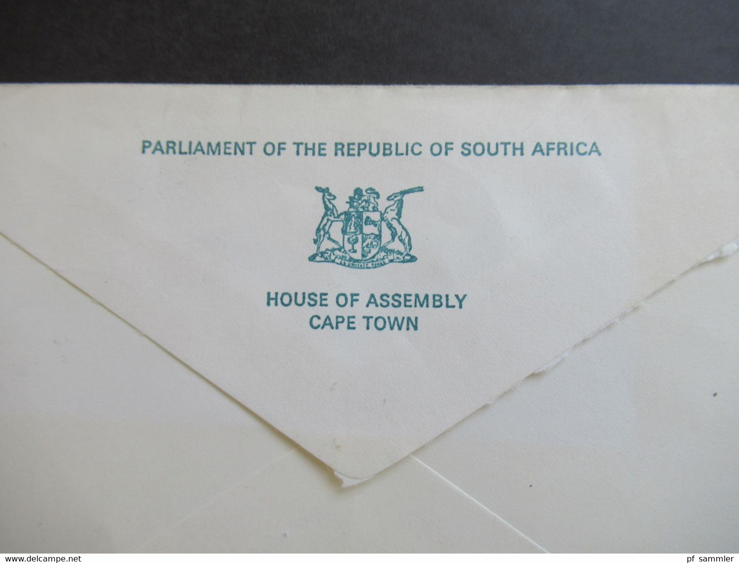 RSA / Süd - Afrika 1984 Per Lugpos / Airmail Nach Israel Stempel Parlement / 8007 Parliament Umschlag House Of Assembly - Brieven En Documenten