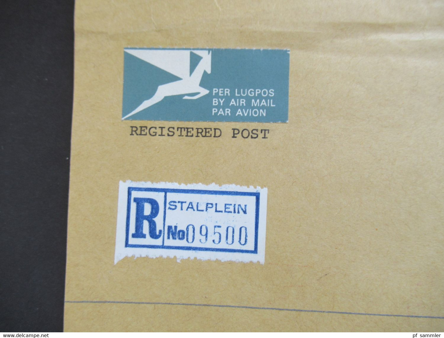 RSA / Süd - Afrika 1980 Parliament Is Recessed!! Einschreiben Staplein Registered Post Air Mail In Die USA Mit Ank. Stp. - Brieven En Documenten