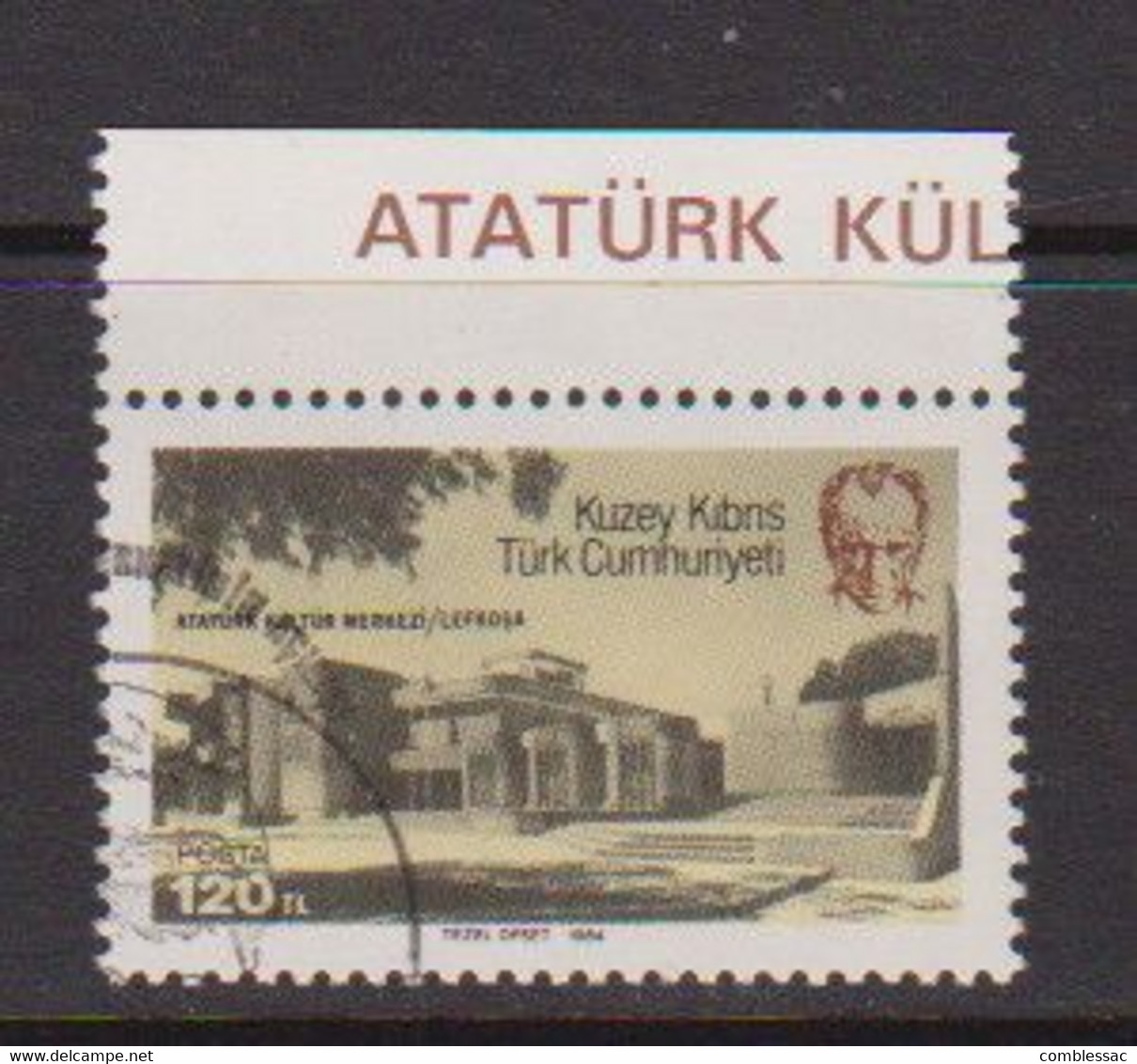 CYPRUS  ( TURKEY )    1984   Opening  Of  Ataturk  Centre      USED - Usados