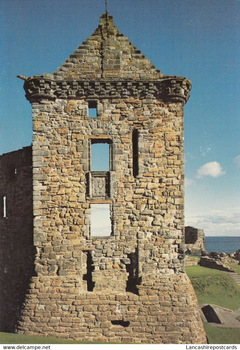 Postcard St Andrews Castle The Fore Tower My Ref B24808MD - Fife