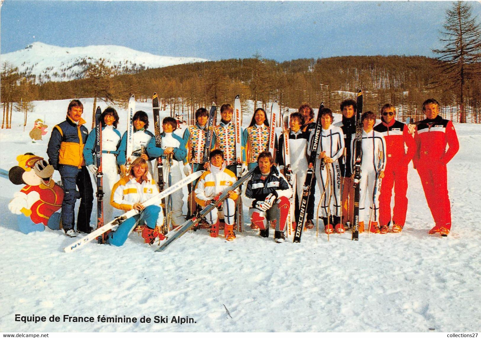 74-SAINT-GERVAIS-LES-BAINS- EQUIPE DE FRANCE FEMININE DE SKI ALPIN - Saint-Gervais-les-Bains