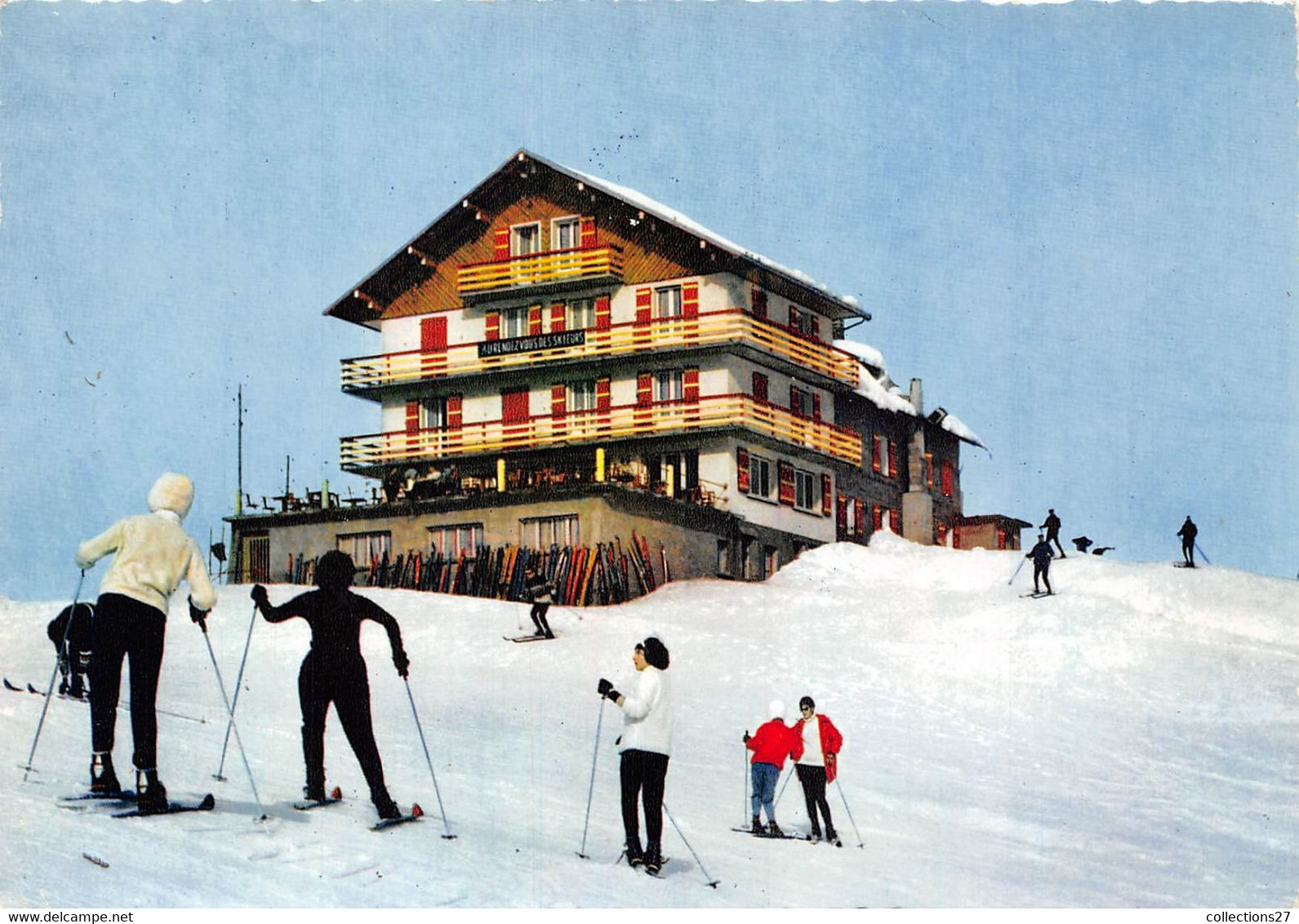 74-SAMOËS- PLATEAU DES SAIX- HÔTEL RESTAURANT AU RENDEZ-VOUS DES SKIEURS - Samoëns