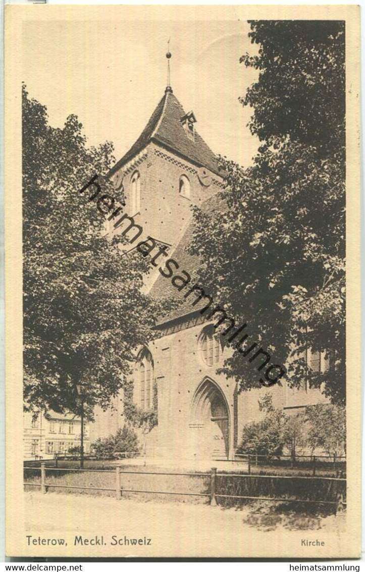 Teterow - Kirche - Verlag Hermann Belsen Teterow - Teterow