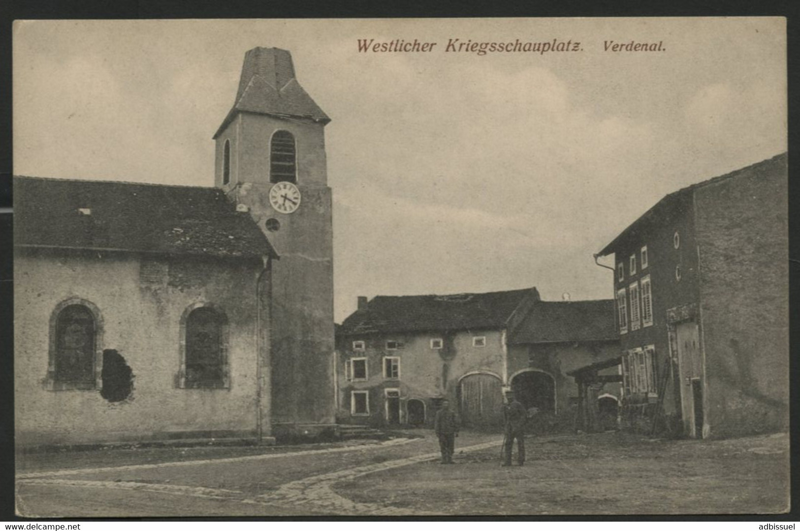 VERDENAL Westlicher Kriegsschauplatz (Theâtre De Guerre). Editeur Hartmann Strasbourg (voir Description) - Autres & Non Classés