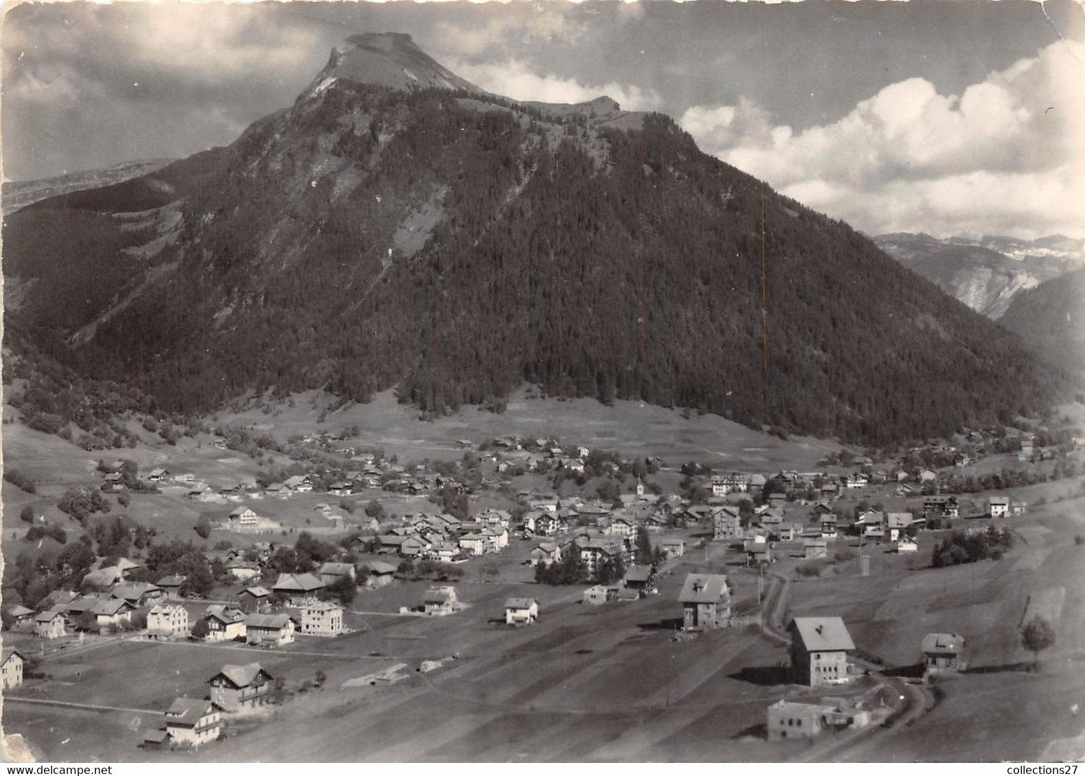 74-MORZINE- VUE GENERALE ET POINT DE RESSACHAUX - Morzine