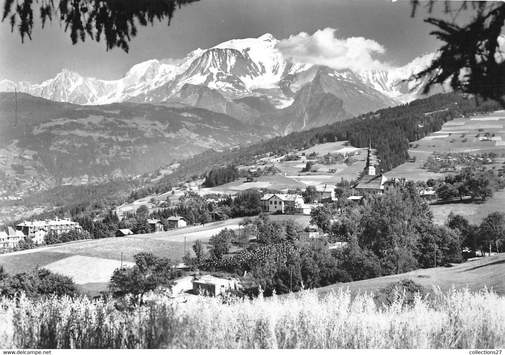 74-COMBLOUX- VUE GENERALE DU VILLAGE - Combloux