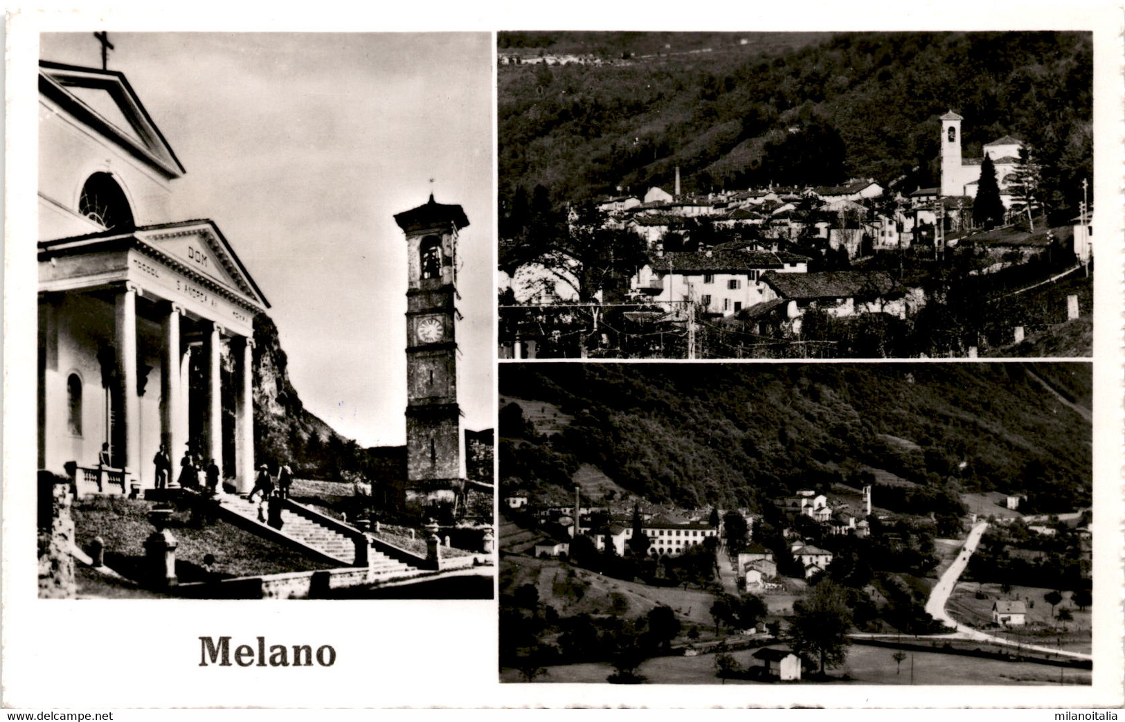 Melano - 3 Bilder (3044) * 8. 4. 1953 - Melano