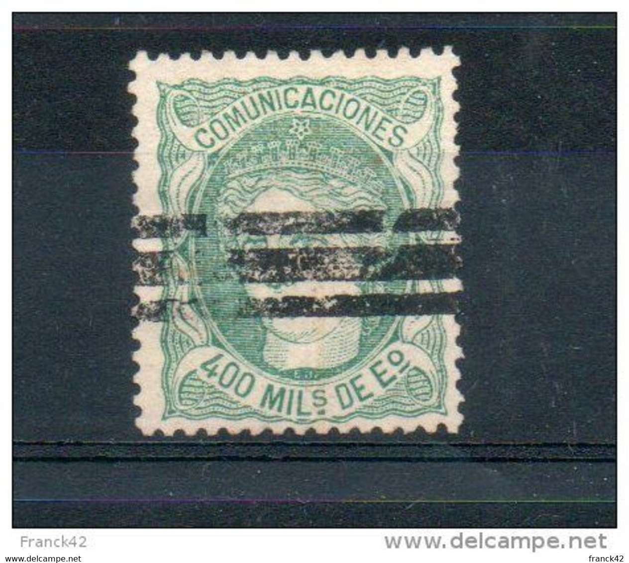 Espagne. 400 M. Vert - Used Stamps
