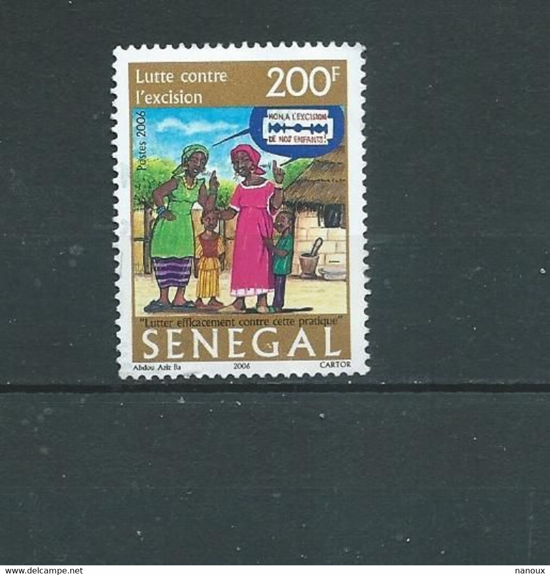 Timbre Oblitére Du Sénégal  2006 - Senegal (1960-...)