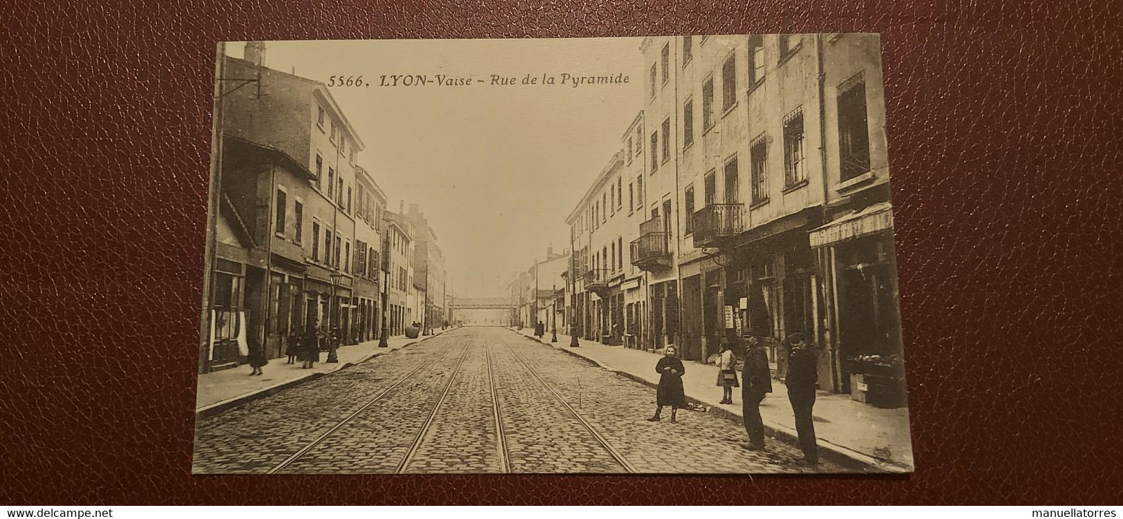 Ancienne Carte Postale - Lyon - Vaise - Rue De La Pyramide - Otros & Sin Clasificación