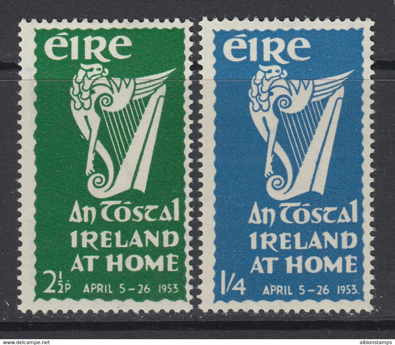 Ireland, Scott 147-148 (SG 154-155), MLH - Nuevos