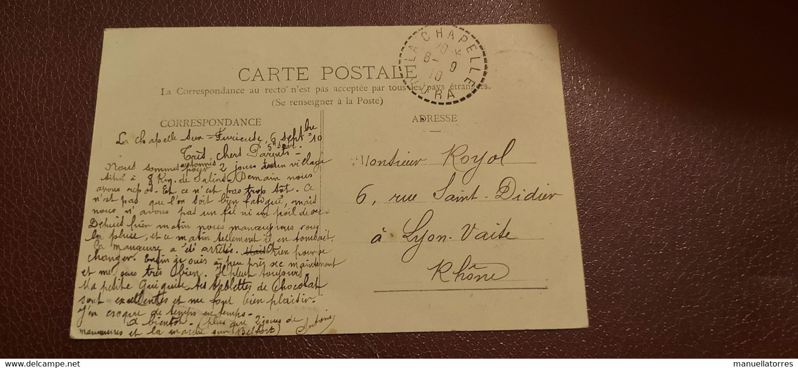 Ancienne Carte Postale - La Chapelle - Vue Générale - Sonstige & Ohne Zuordnung