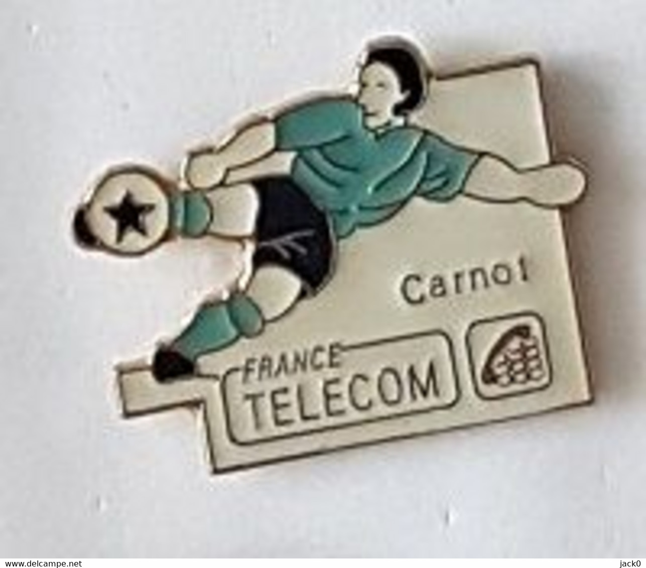 Pin' S  Sport  Foot - Ball, FRANCE  TELECOM  Carnot - Telecom Francesi