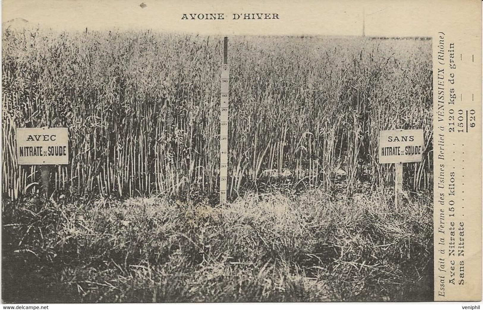 VENISSIEUX - RHONE - ESSAI A LA FERME DES USINES BERLIET - 1928 - Vénissieux