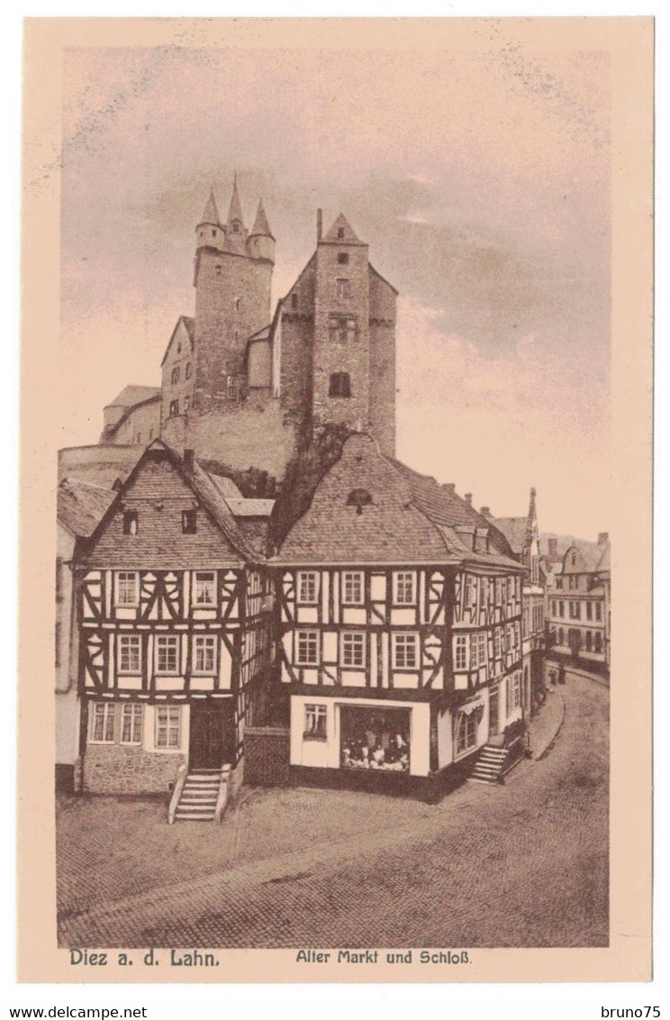 Diez A. D. Lahn - Alter Markt Und Schloss - Diez