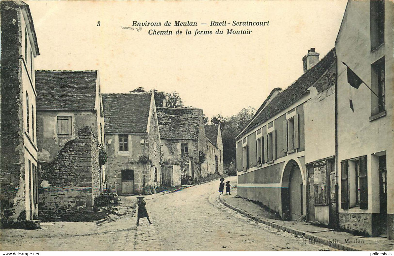 95   RUEIL SERAINCOURT   Chemin De La Ferme Du Montoir - Seraincourt