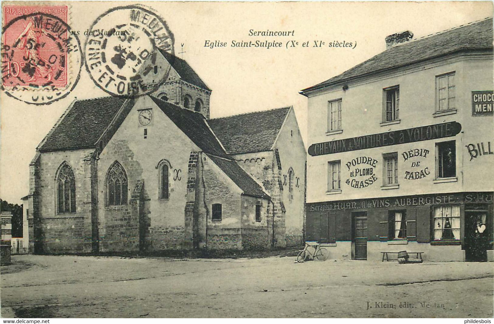 95   RUEIL SERAINCOURT   Eglise Saint Sulpice - Seraincourt
