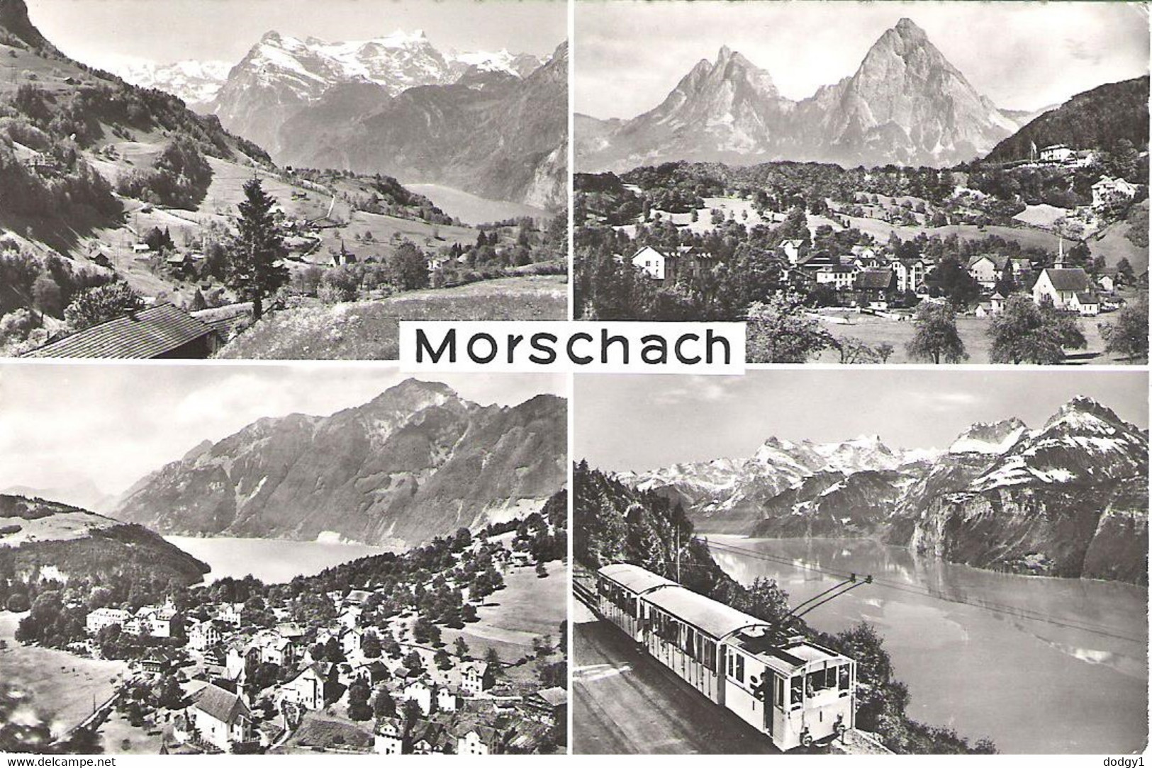 SCENES FROM MORSCHACH, SCHWYZ, SWITZERLAND. UNUSED POSTCARD Qq8 - Morschach