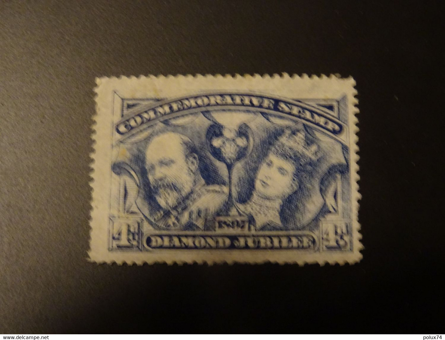 Vignette  1897 Commemorative Stamp - Unclassified