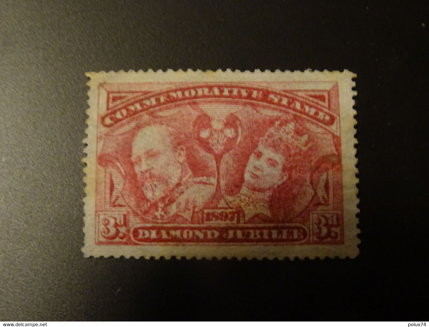 Vignette  1897 Commemorative Stamp - Unclassified