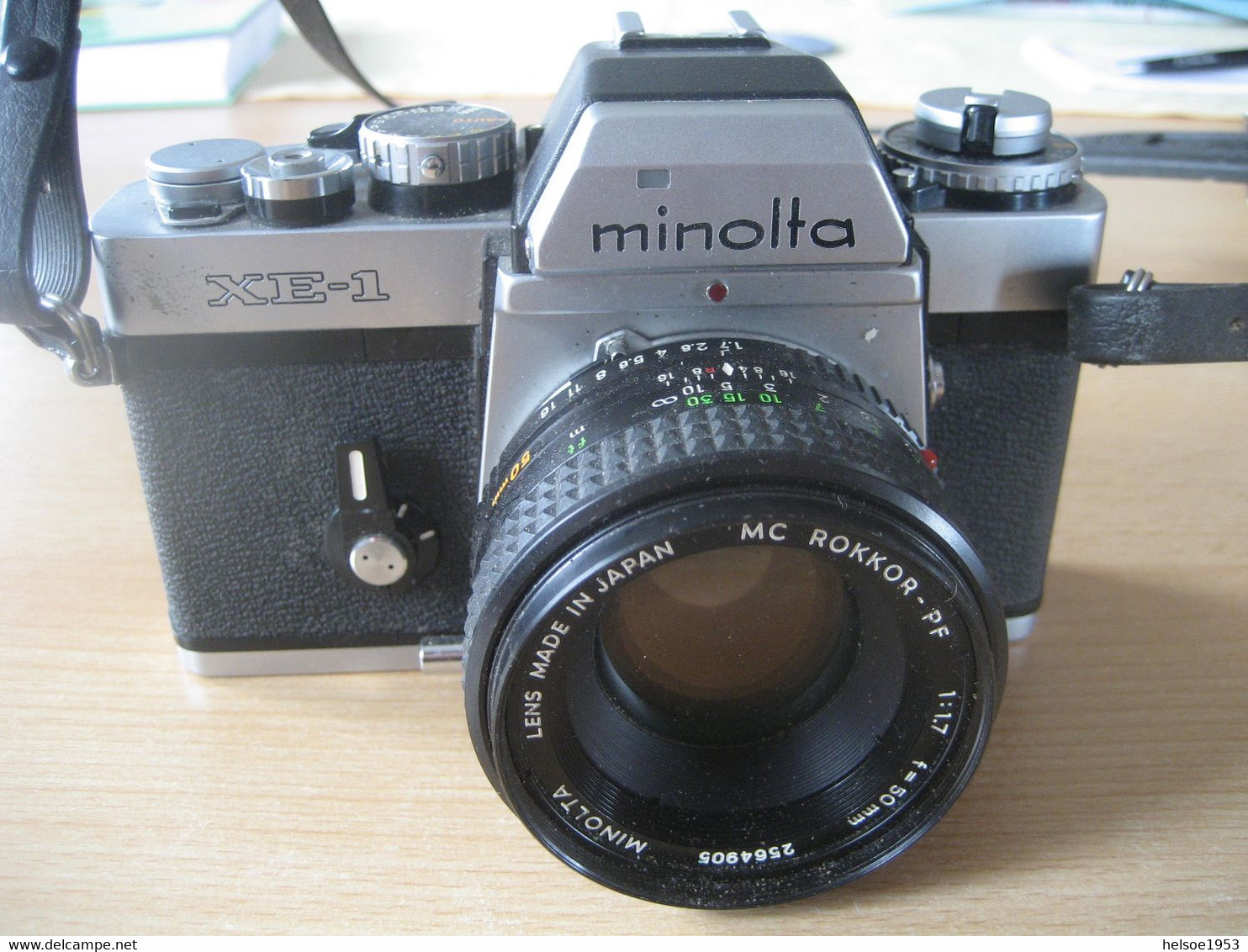 Minolta XE-1 Analoge Spiegelreflexkamera Mit Zubehör Funktionsfähig - Fototoestellen